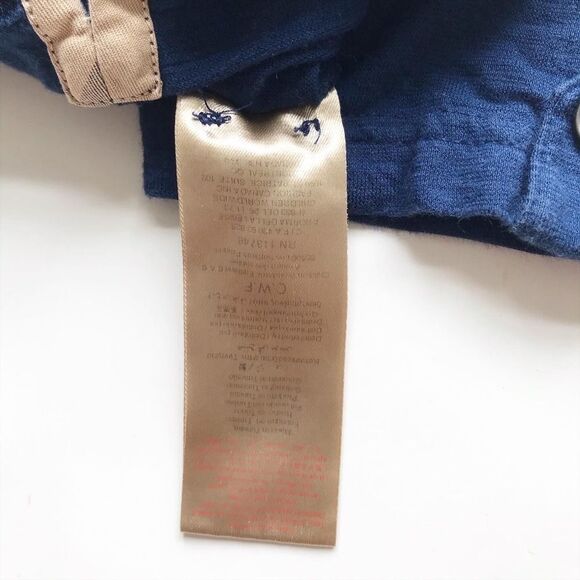 Burberry navy blue polo t-shirt VGUC 12 months - Picture 9 of 9